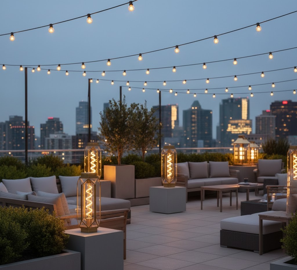 Penthouse verlichting inspiratie